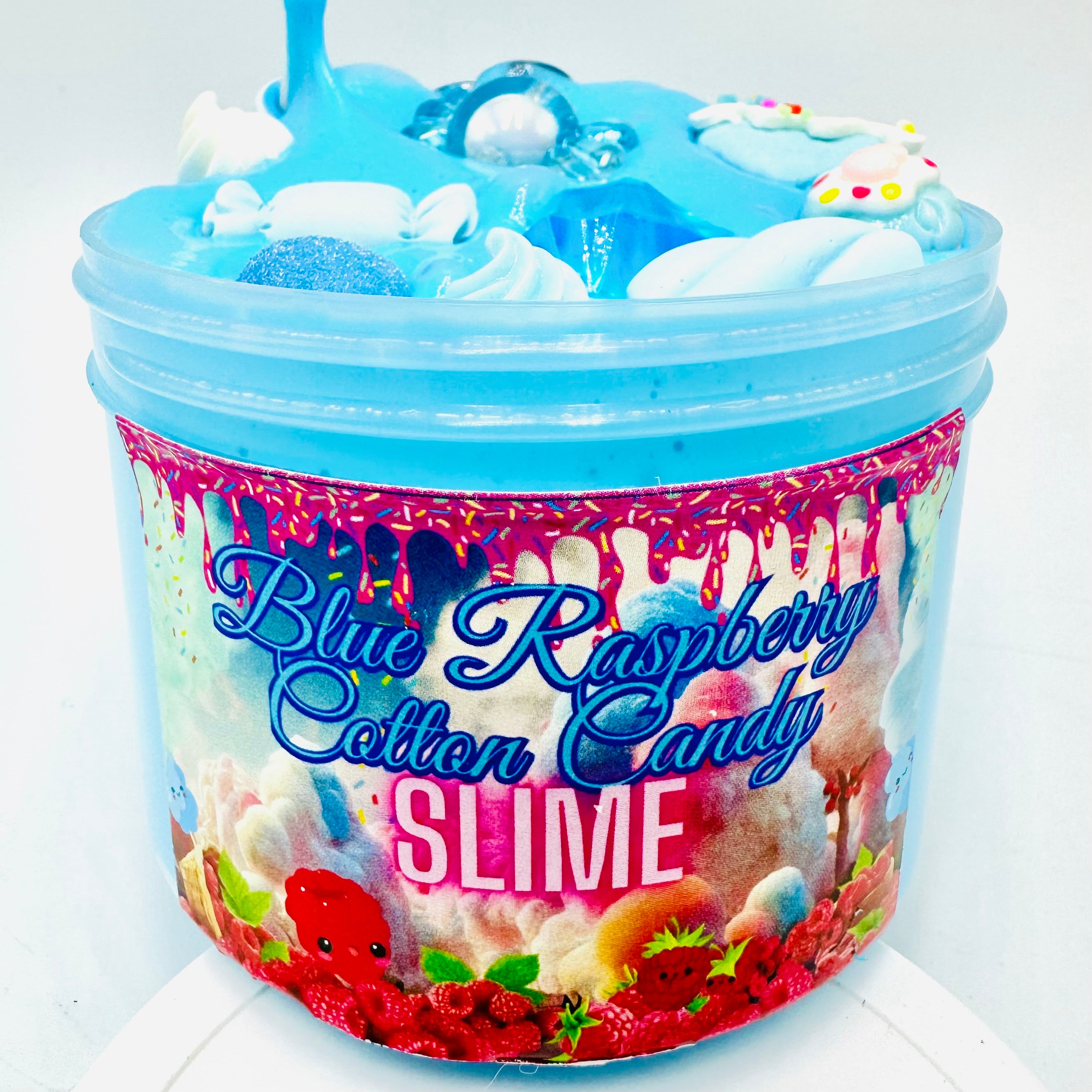 Blue Raspberry Slushy Handmade Slime