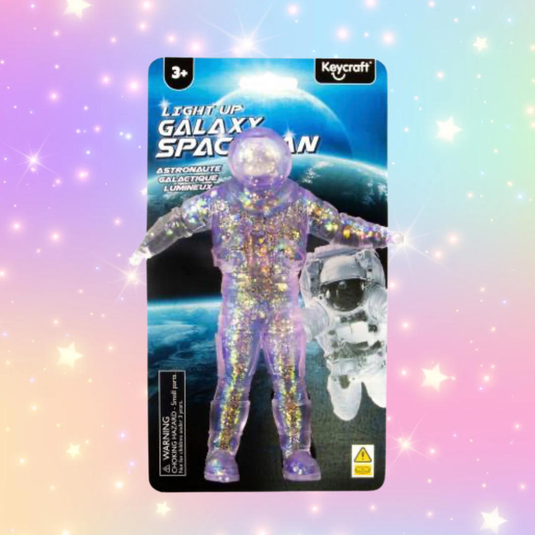 Light up Galaxy Spaceman Sensory Toy