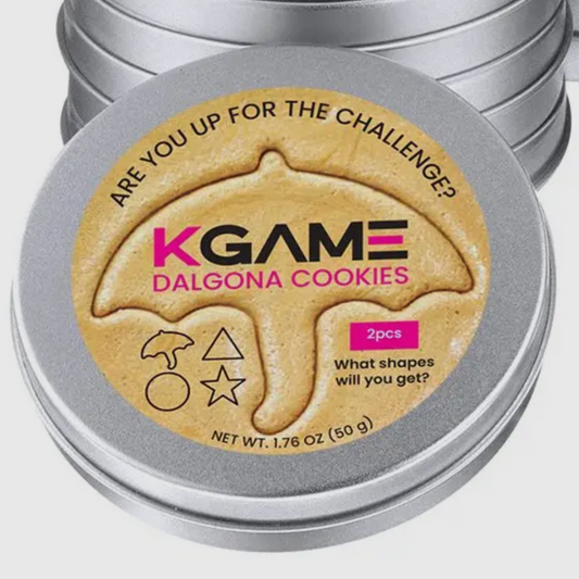 Kgame Dalgona Cookie Tin