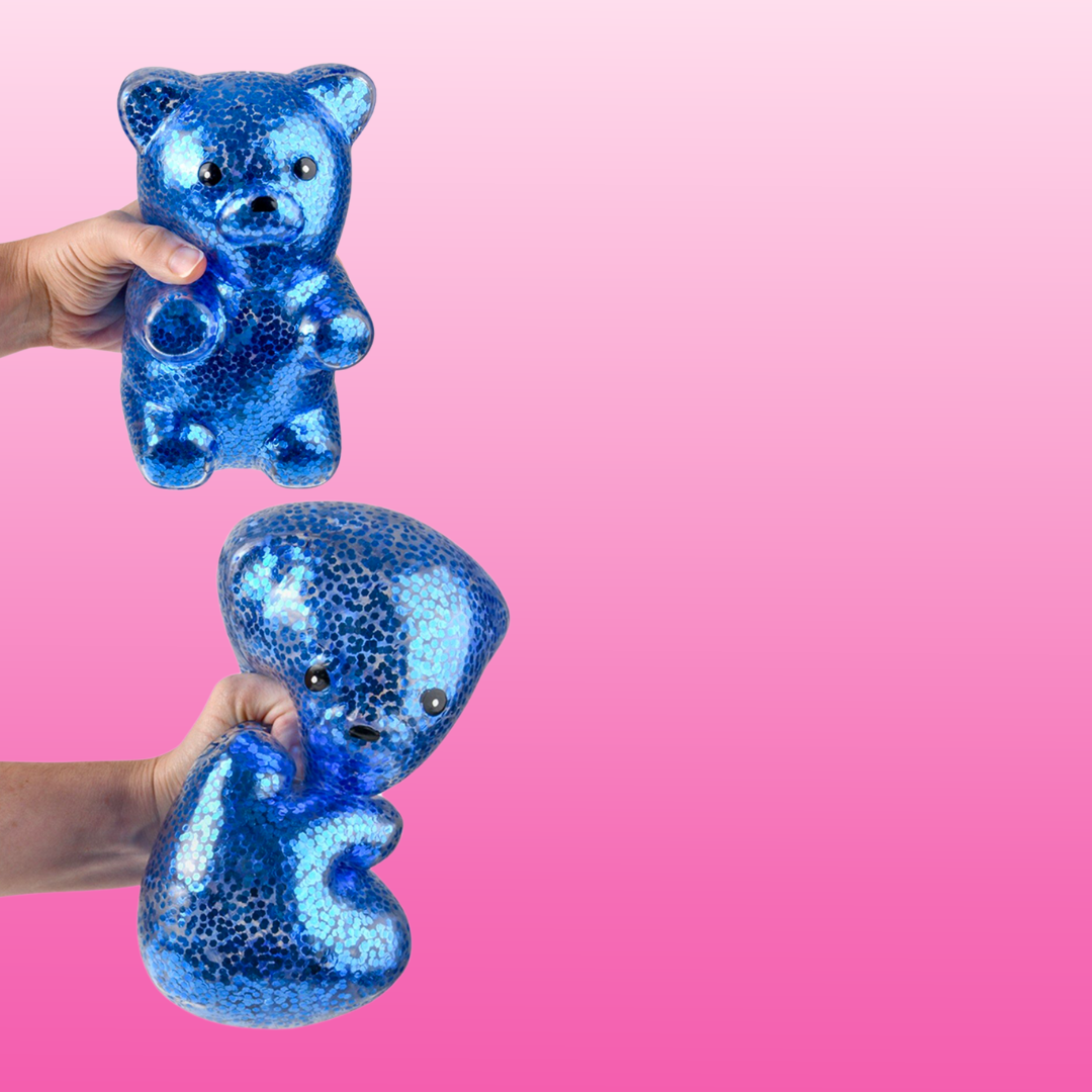 7” Sparkle Puffer Gummy Bear