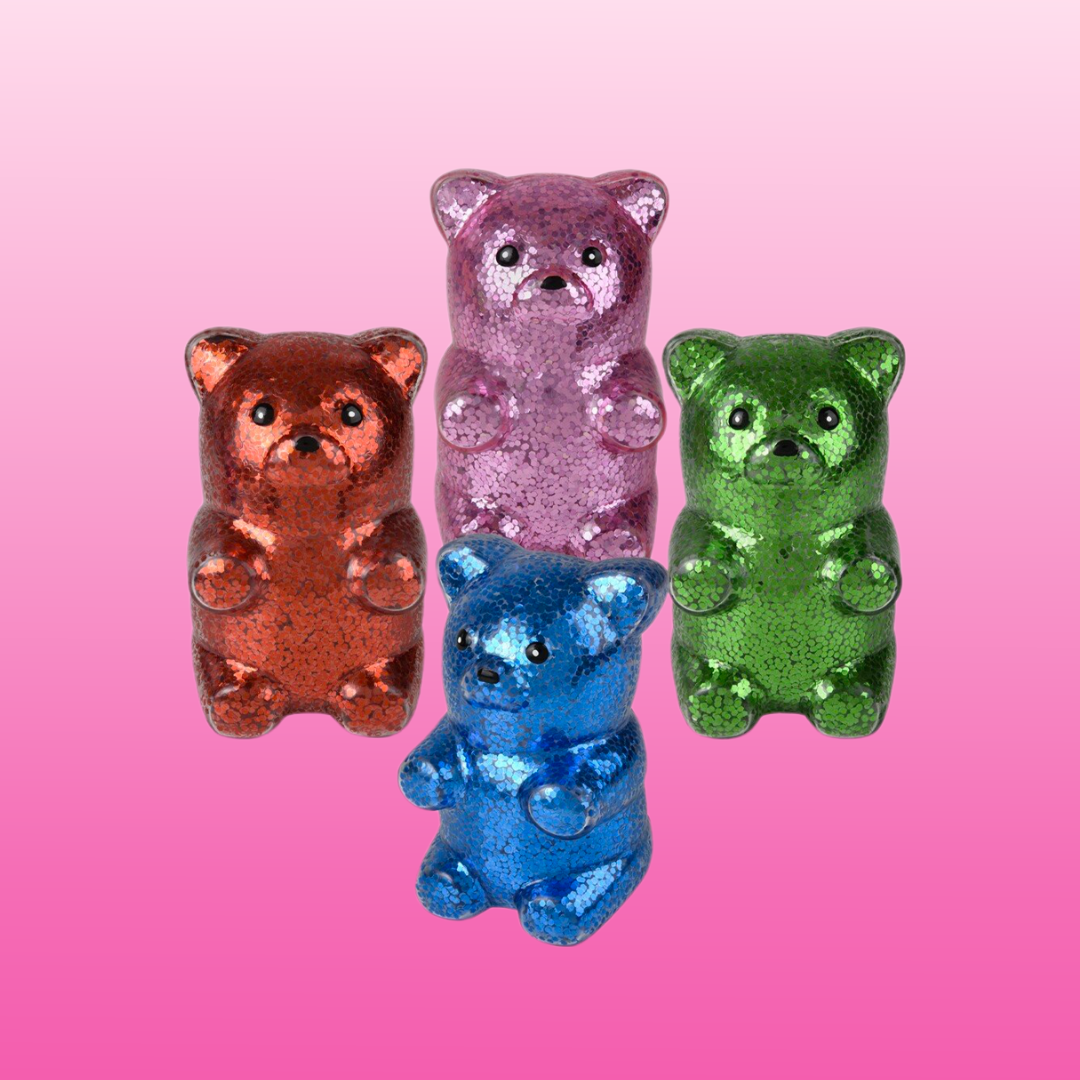 7” Sparkle Puffer Gummy Bear