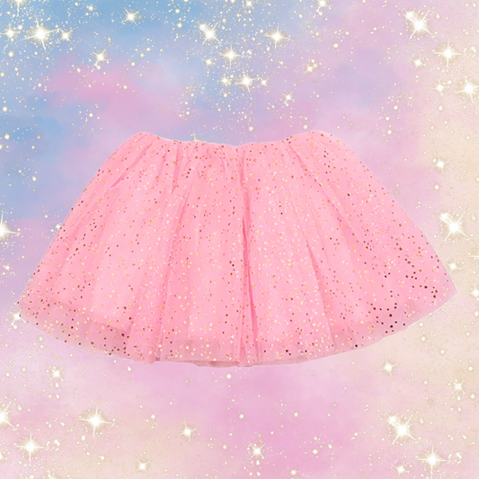 Pink Gold Star Tutu