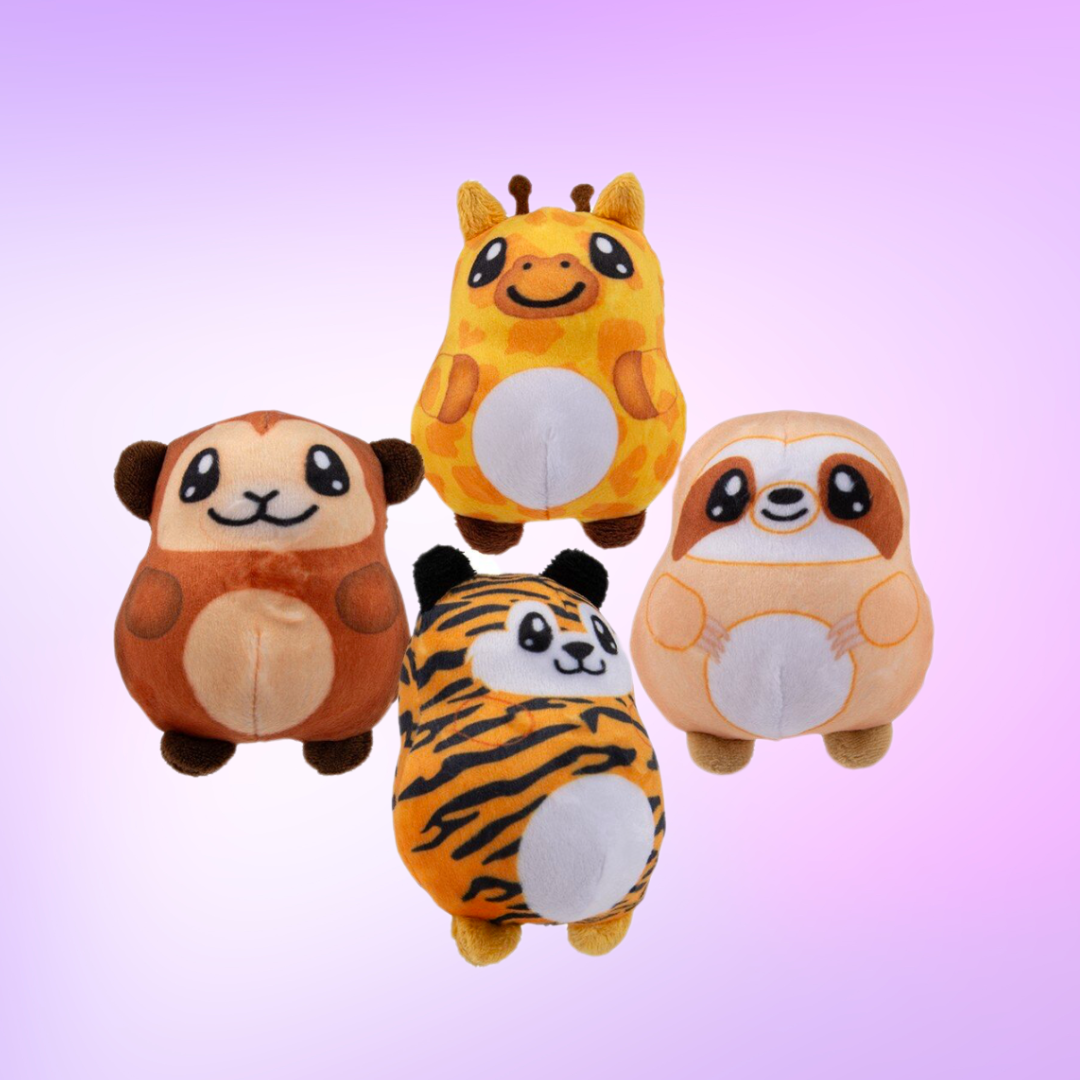 Sugar Squeeze Plush Zoo Assortment