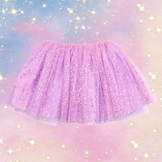 Lavender Gold Star Tutu