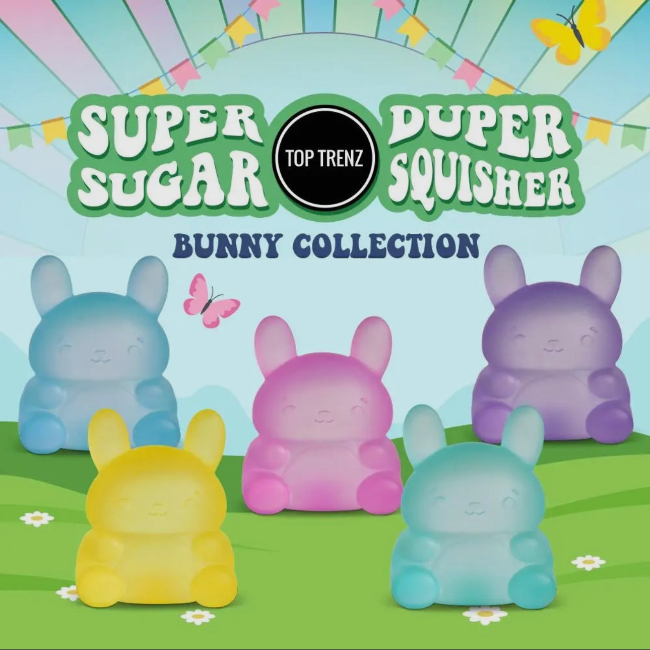 Top Trenz Super Duper Sugar Squishers-Bunny