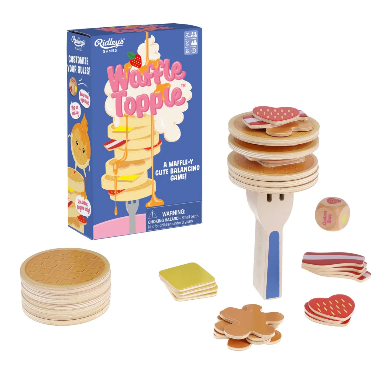 Waffle Topple Game