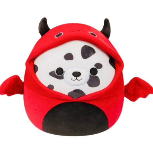 Dustin the Dalmation in Red Devil Halloween Costume - 5 inch