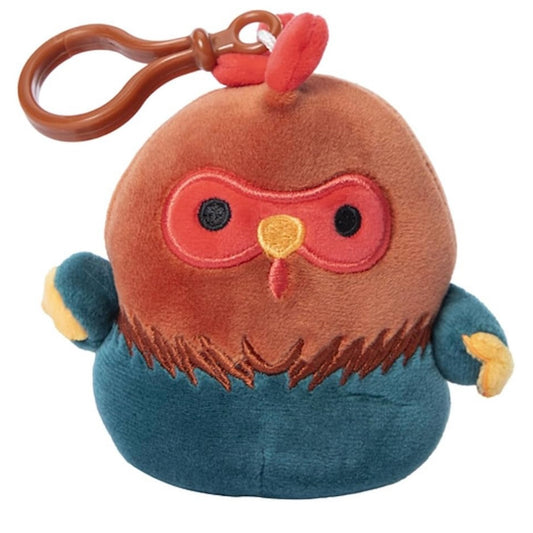 Squishmallow 3.5” Clip On Reed the Rooster