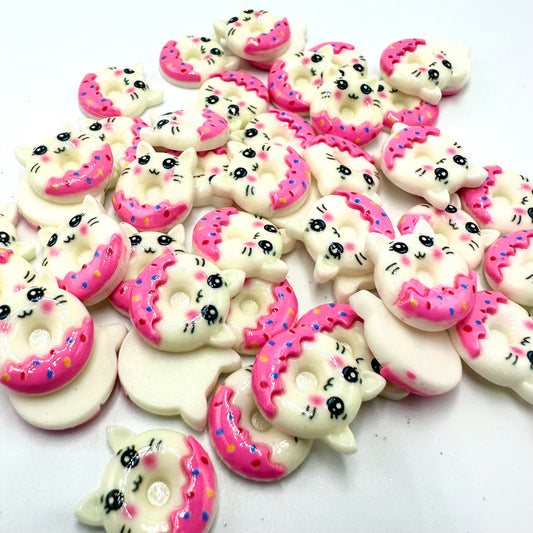 Cat Donut Charms