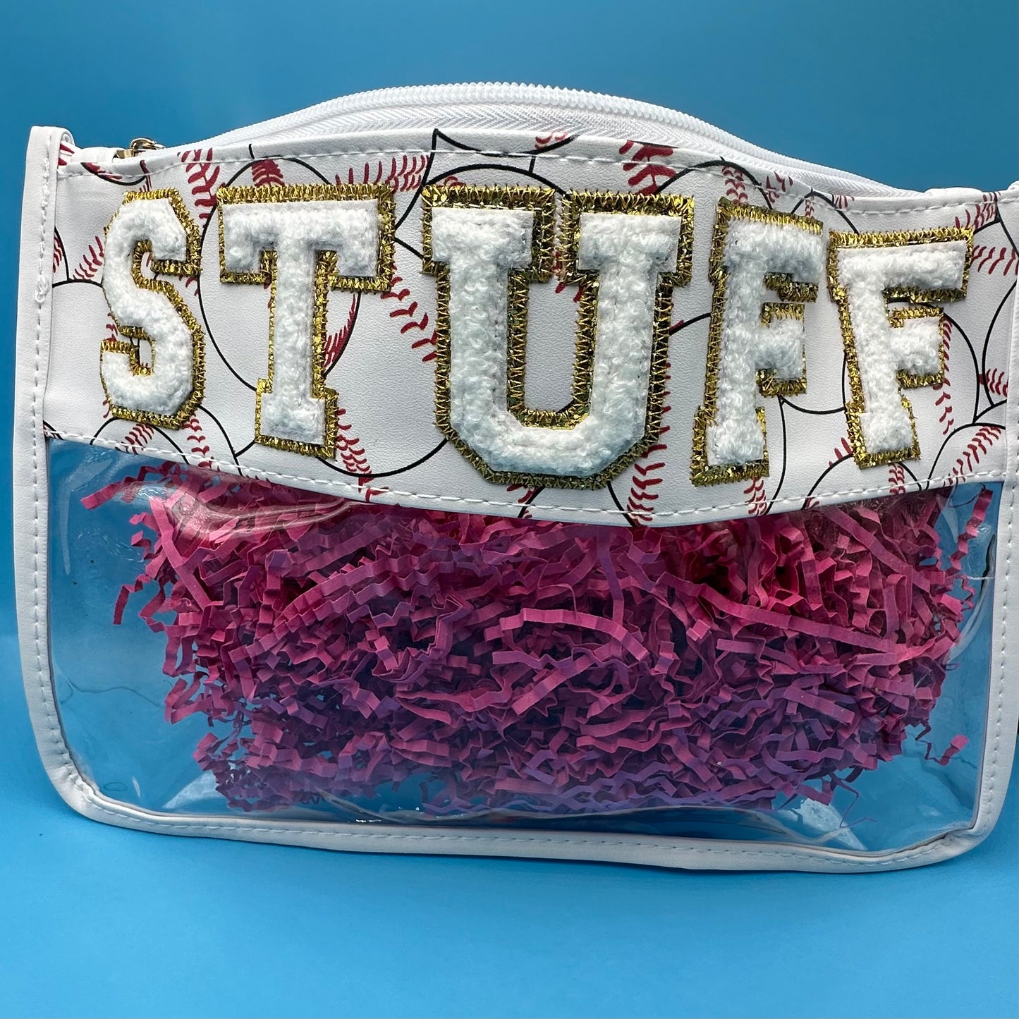 Varsity Letter Pouch-Baseball