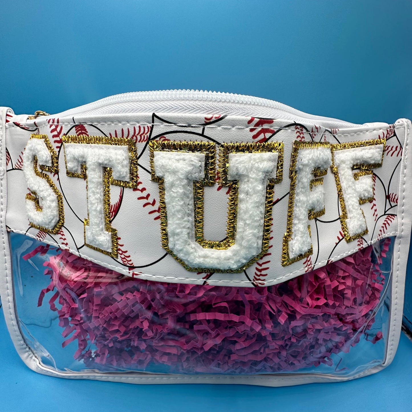 Varsity Letter Pouch-Baseball