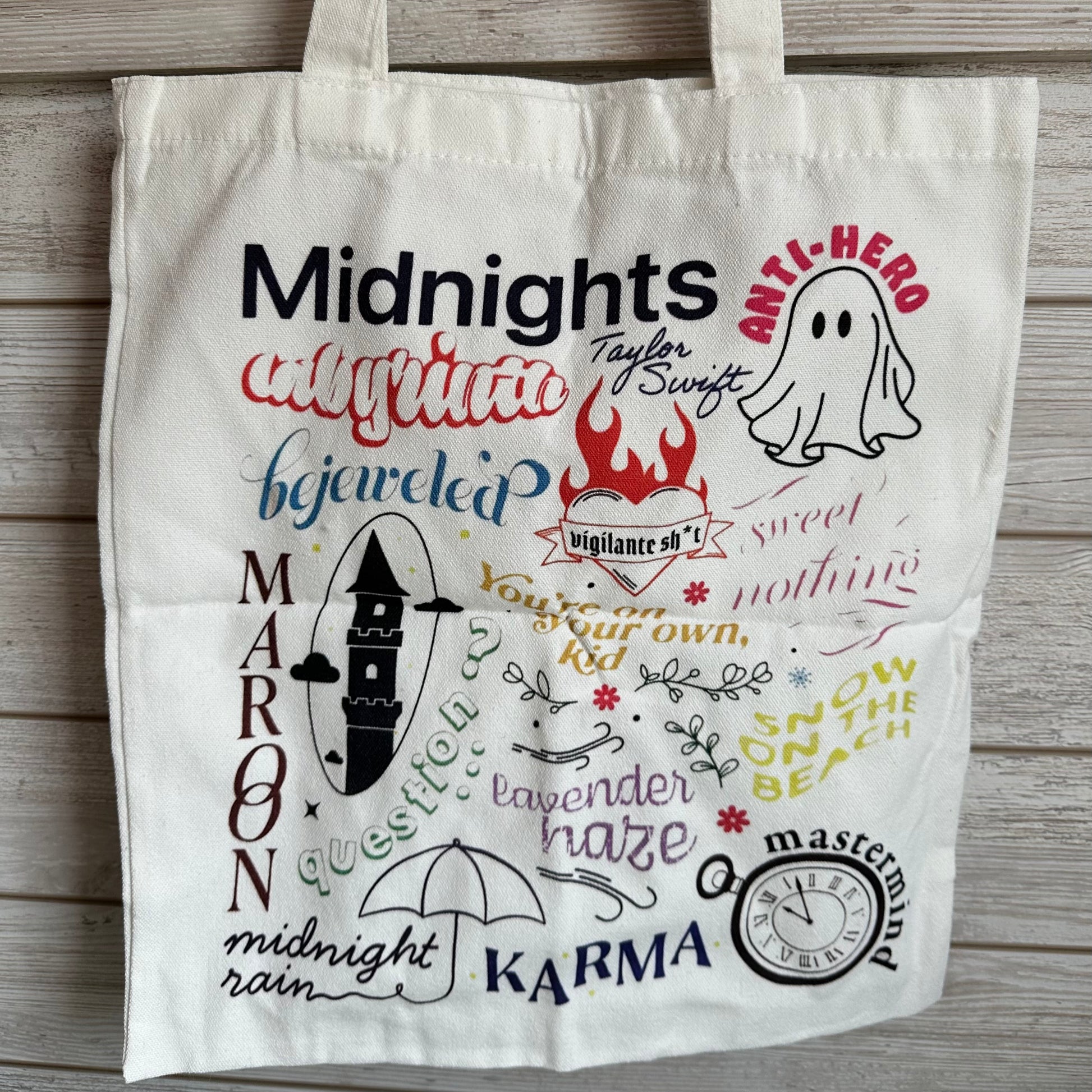 Taylor Midnights Tote Bag, Aesthetic Tote Bag