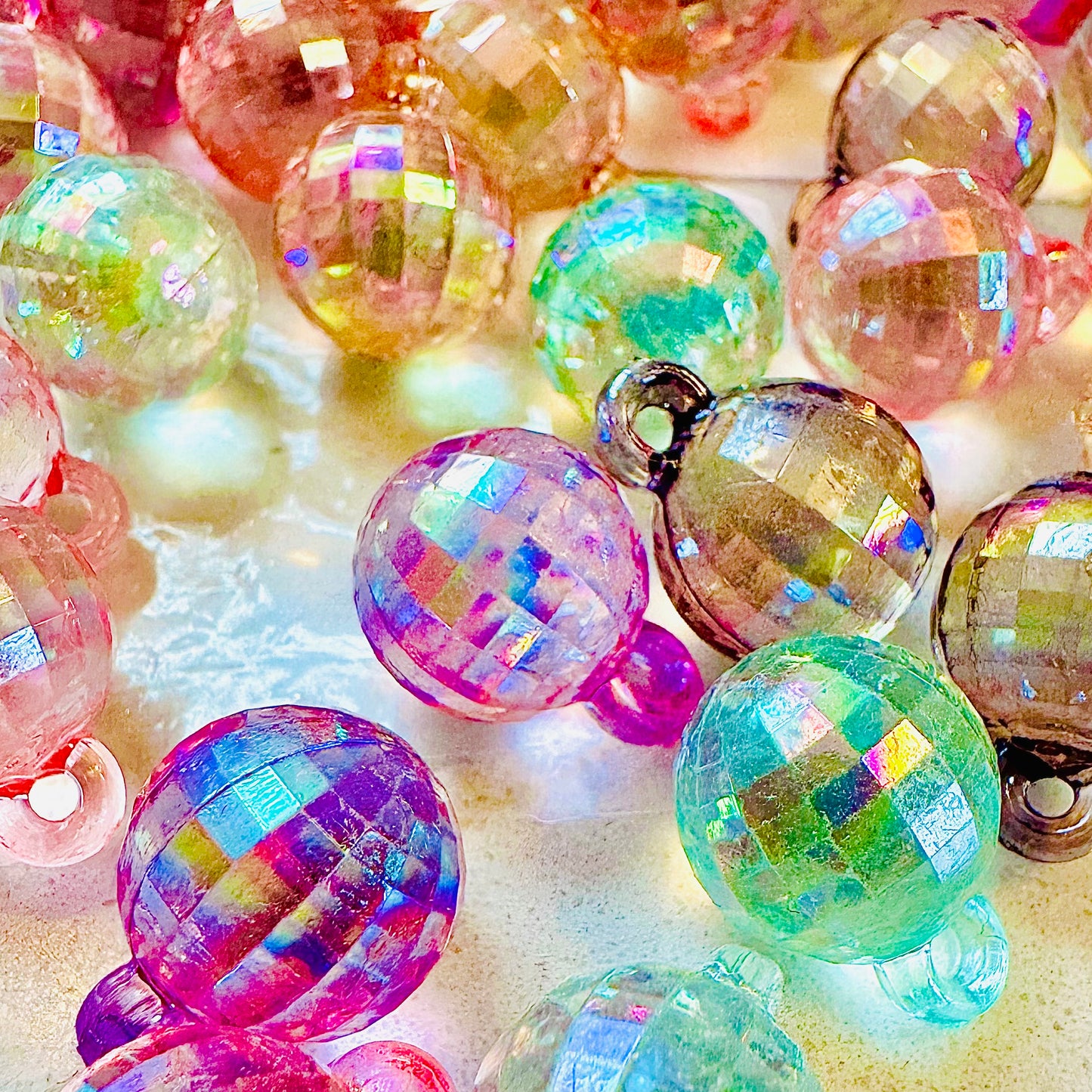 Disco Ball Charms