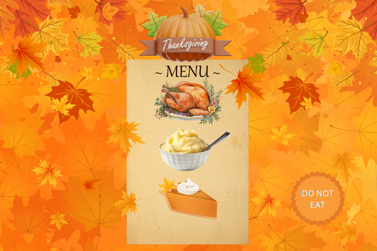 Thanksgiving Menu Slime-Trio Slime Pack