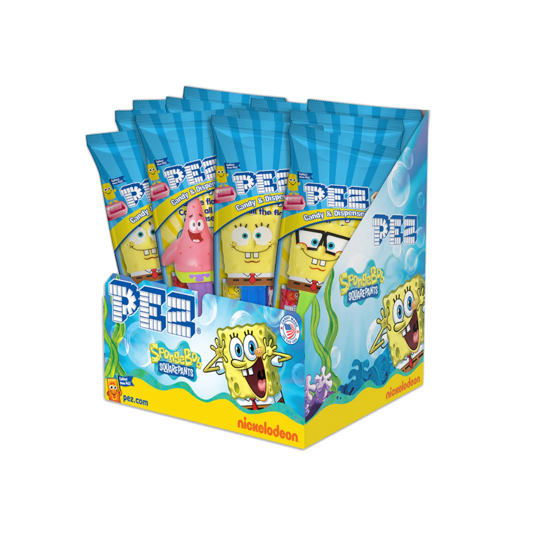 Spongebob Squarepants Pez Candy