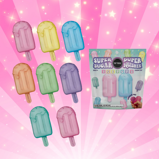 Super Duper Sugar Squisher - Ice Pops 2 Pack Set