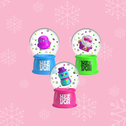 NeeDoh Squish n’ Snow Globe