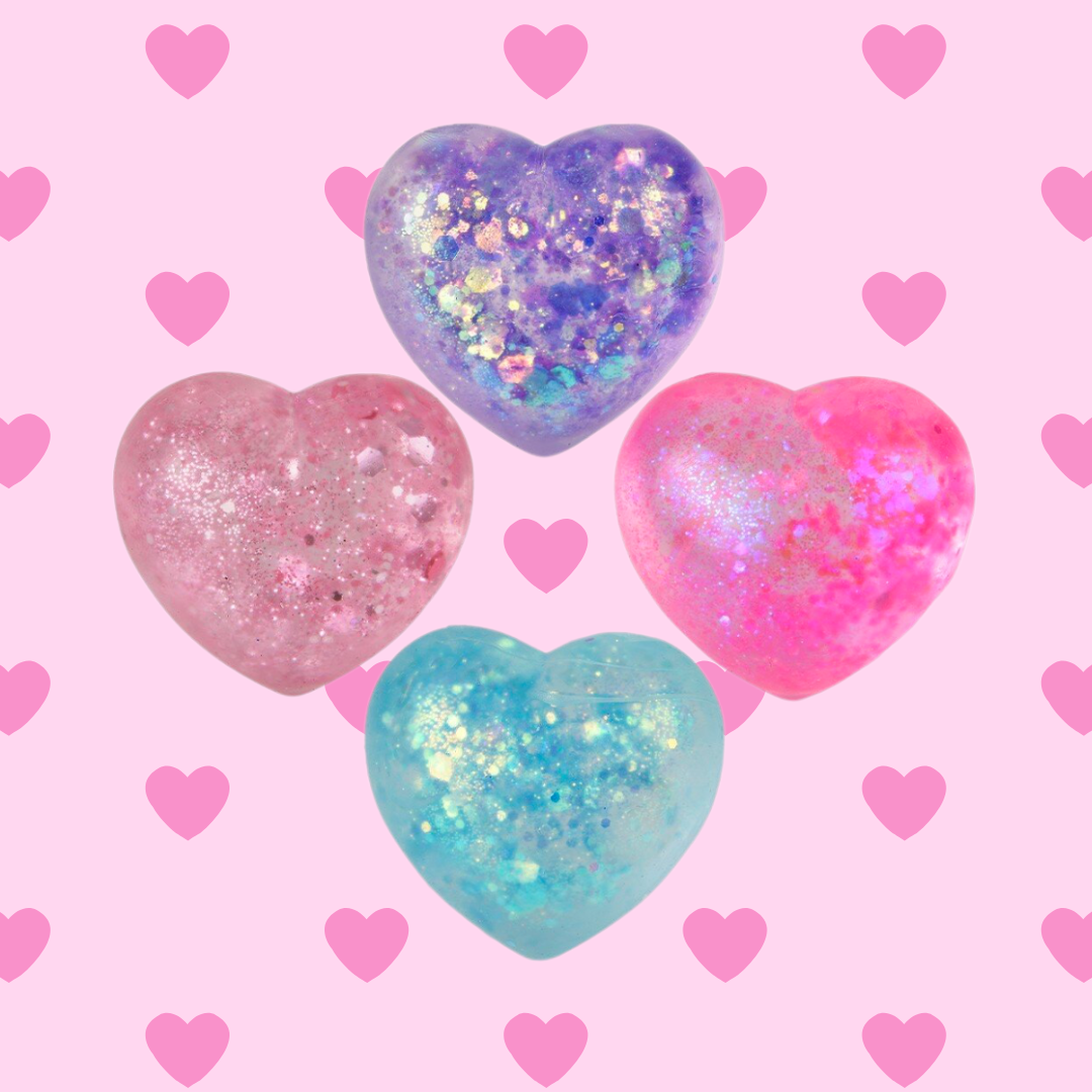 Mini Squeezy Sparkle Sugar Heart