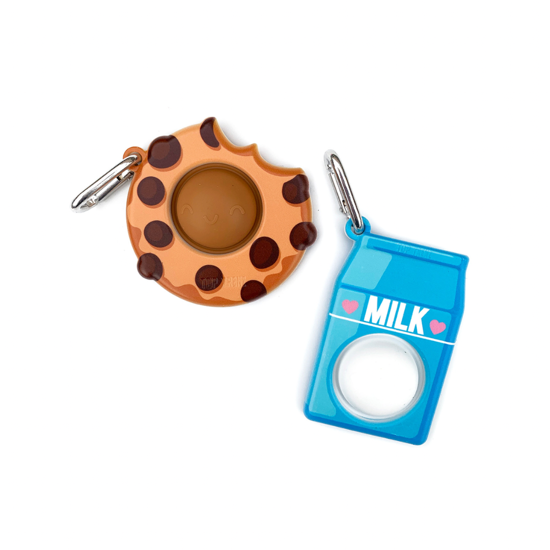 OMG Mega Pop Best Friend Keychains - Milk & Cookies