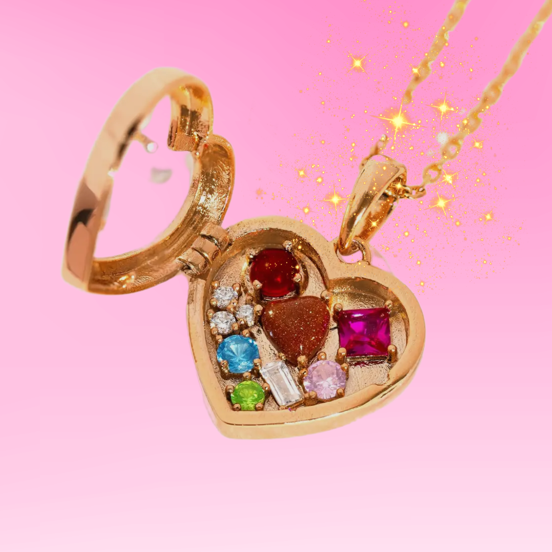 Girls Crew Box of Chocolates Necklace