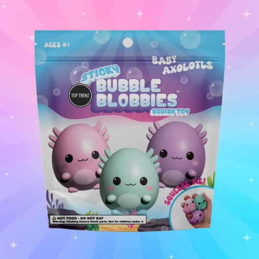 Sticky Bubble Blobbies - Baby Axolotls