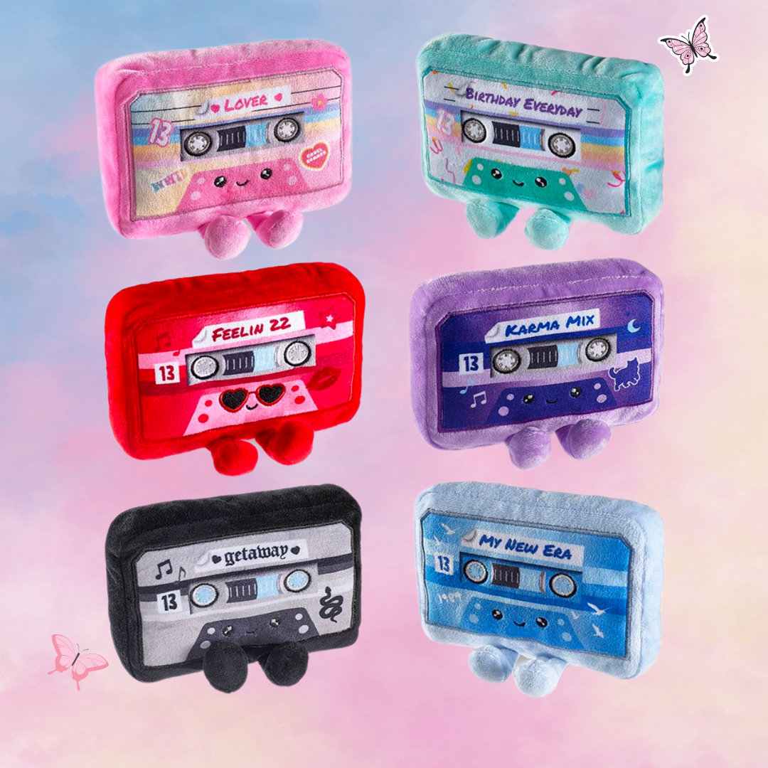 Eras Rewind - Cassette Tape Plush