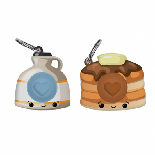 Omg Mega Pop Keychains- Bff Edition Pancake & Syrup