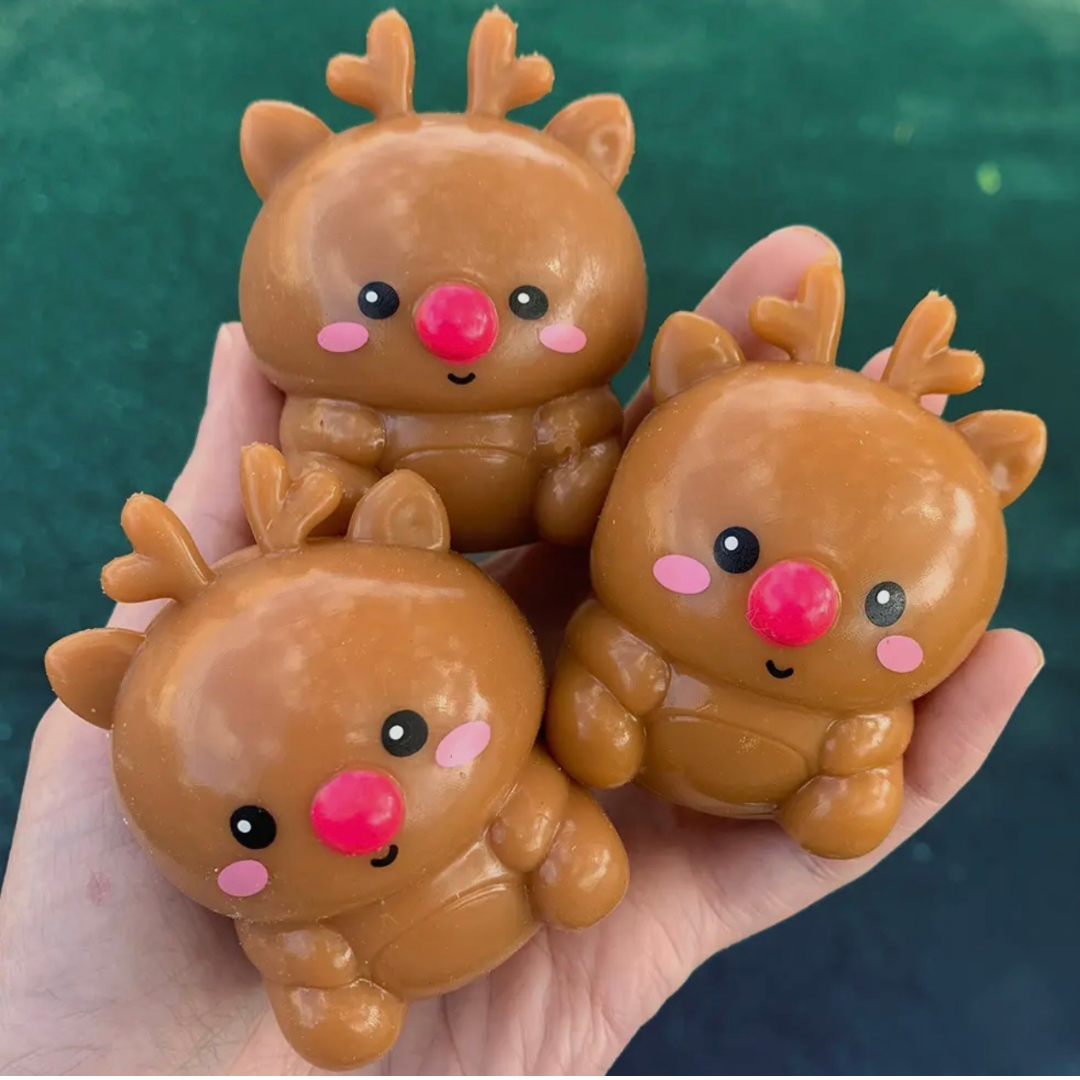 Sticky Bubble Blobbies - Reindeers