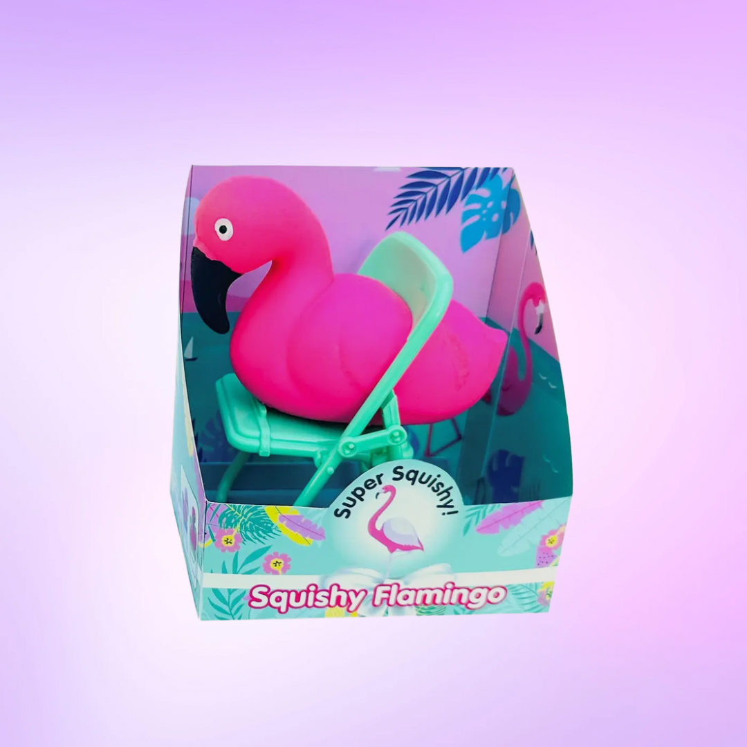 Zorbitz Super Squishy Flamingo with Chair