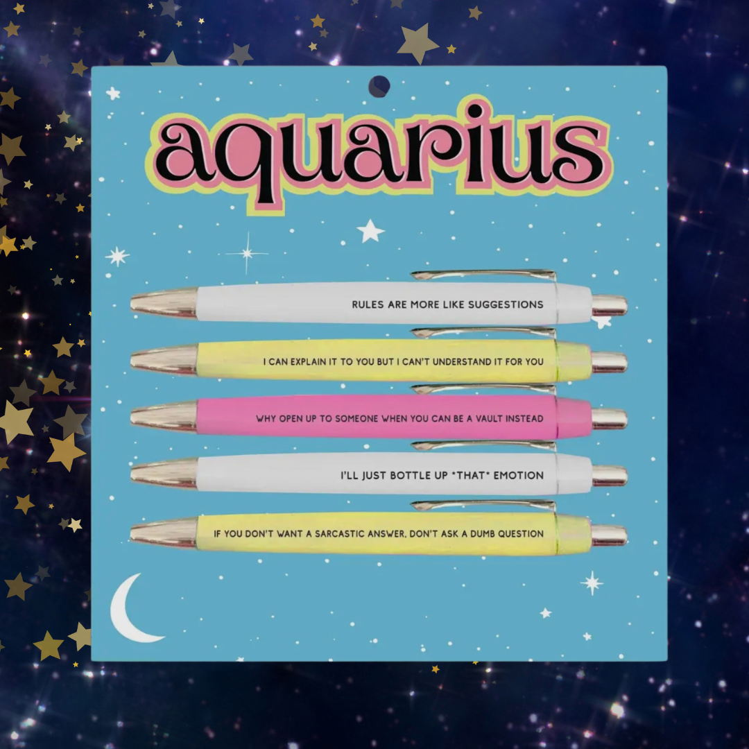 Aquarius Pen Set