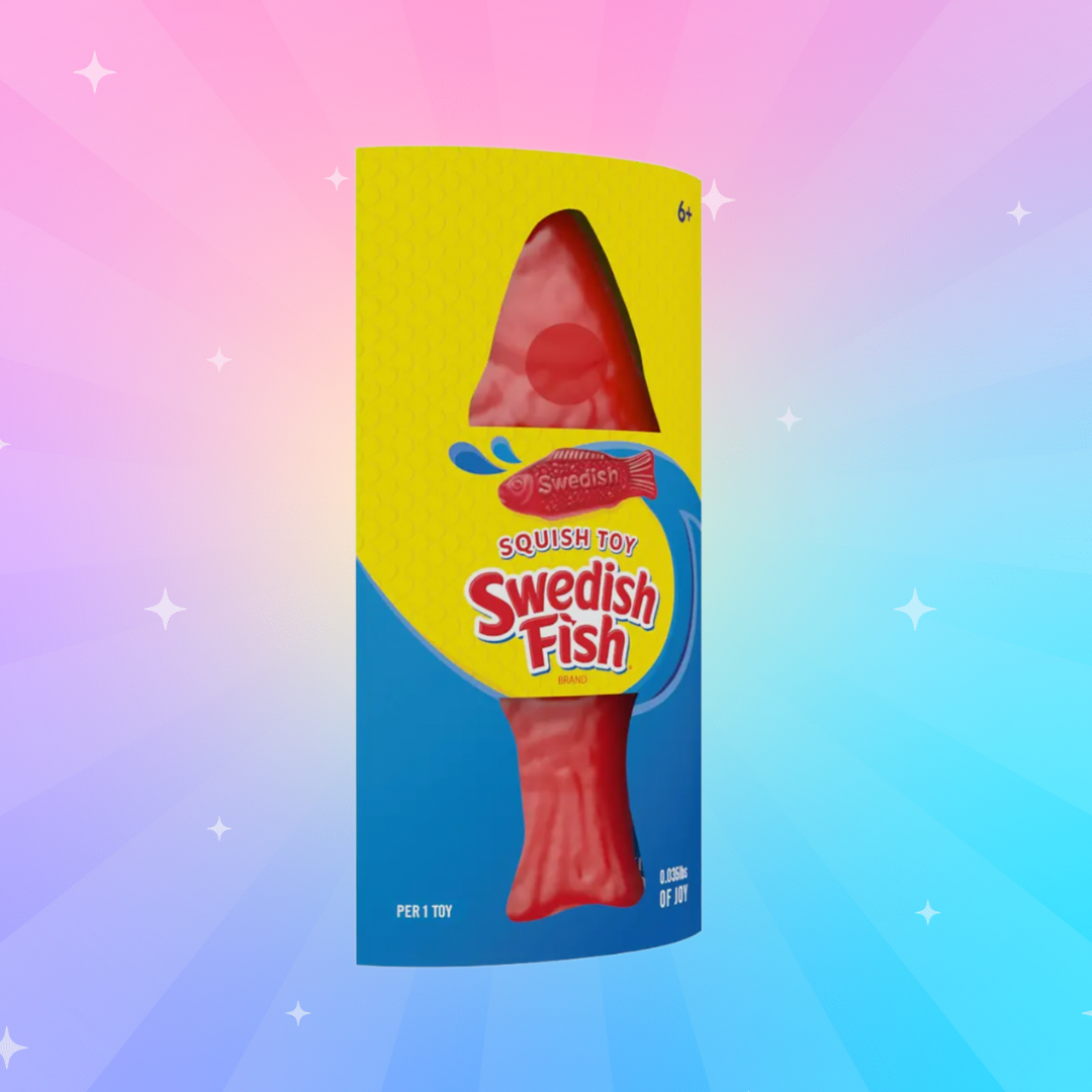 Swedish Fish Squishy Toy