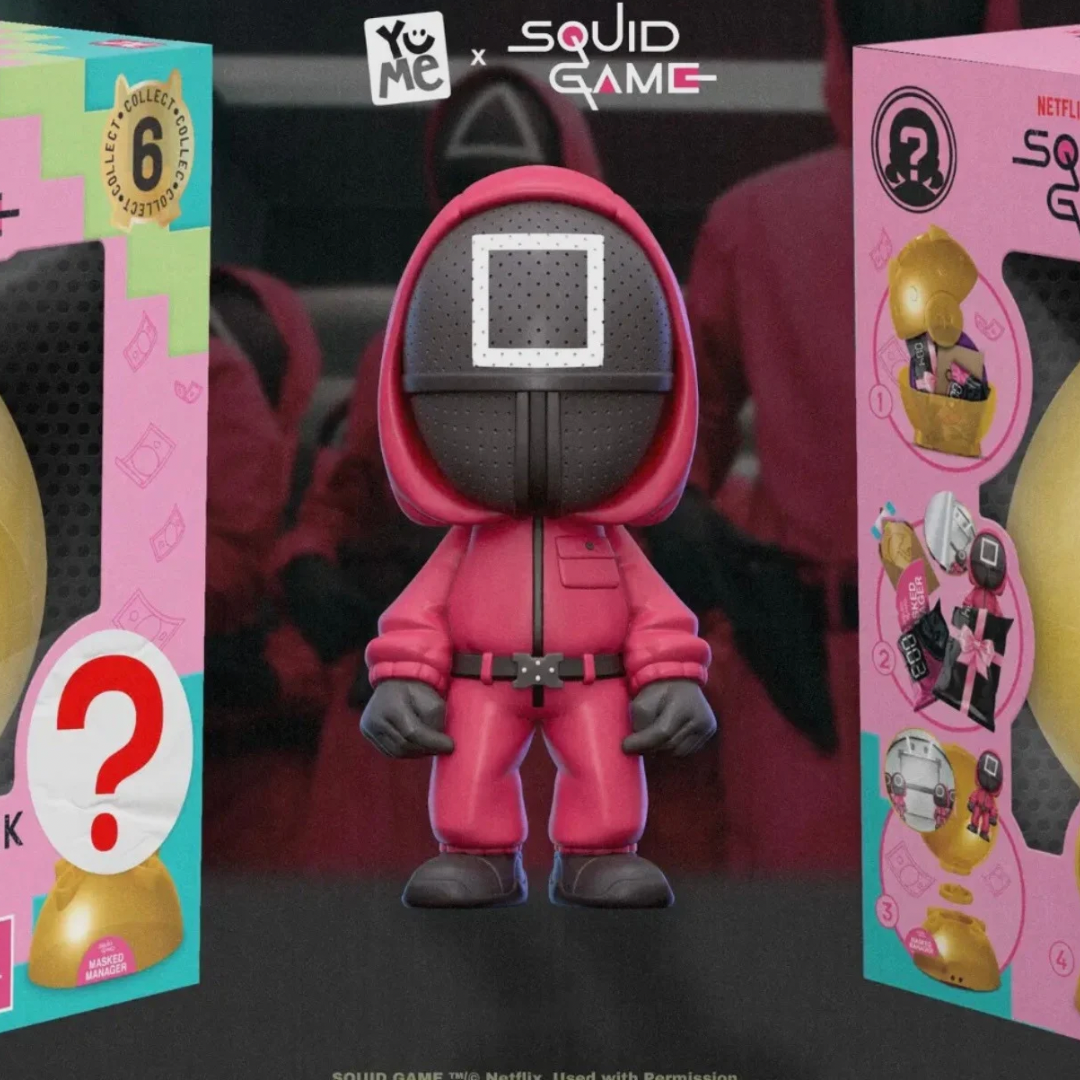 Squid Game Piggy Bank Capsule Blind Box Mystery Capsule