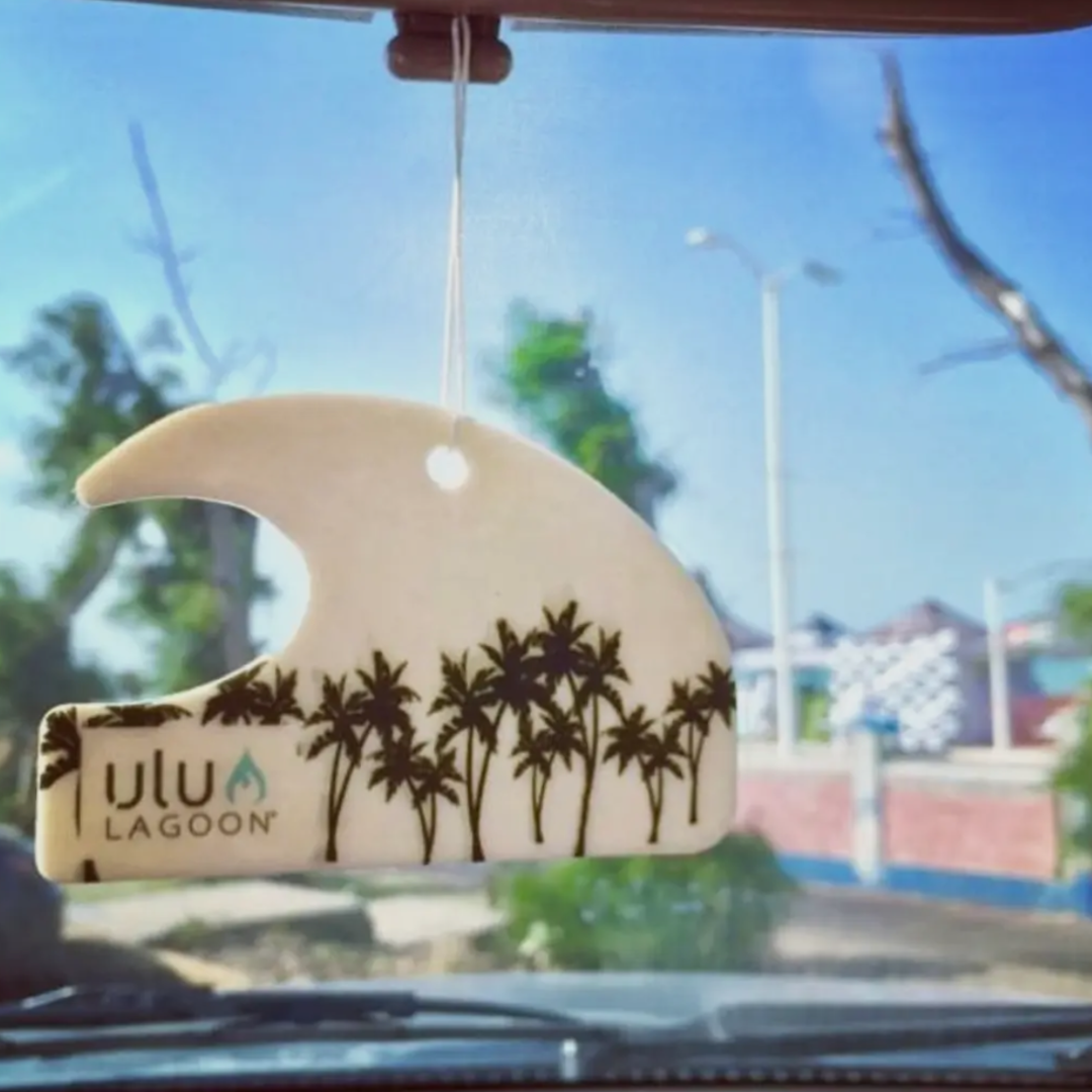 uLu LAGOON Black Palms Mini Wave Air Freshener