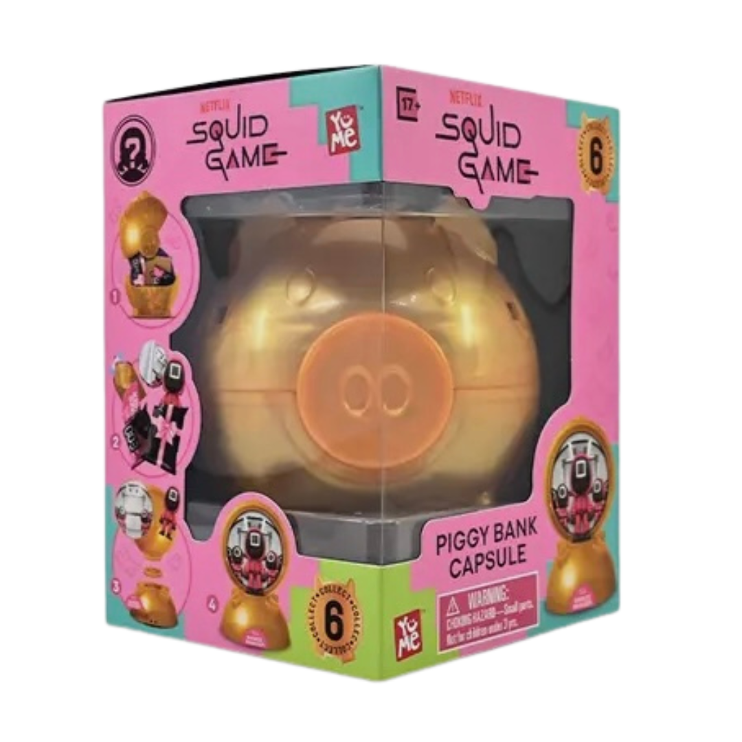 Squid Game Piggy Bank Capsule Blind Box Mystery Capsule