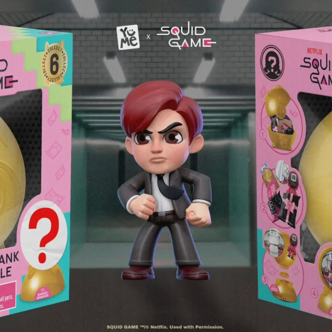 Squid Game Piggy Bank Capsule Blind Box Mystery Capsule