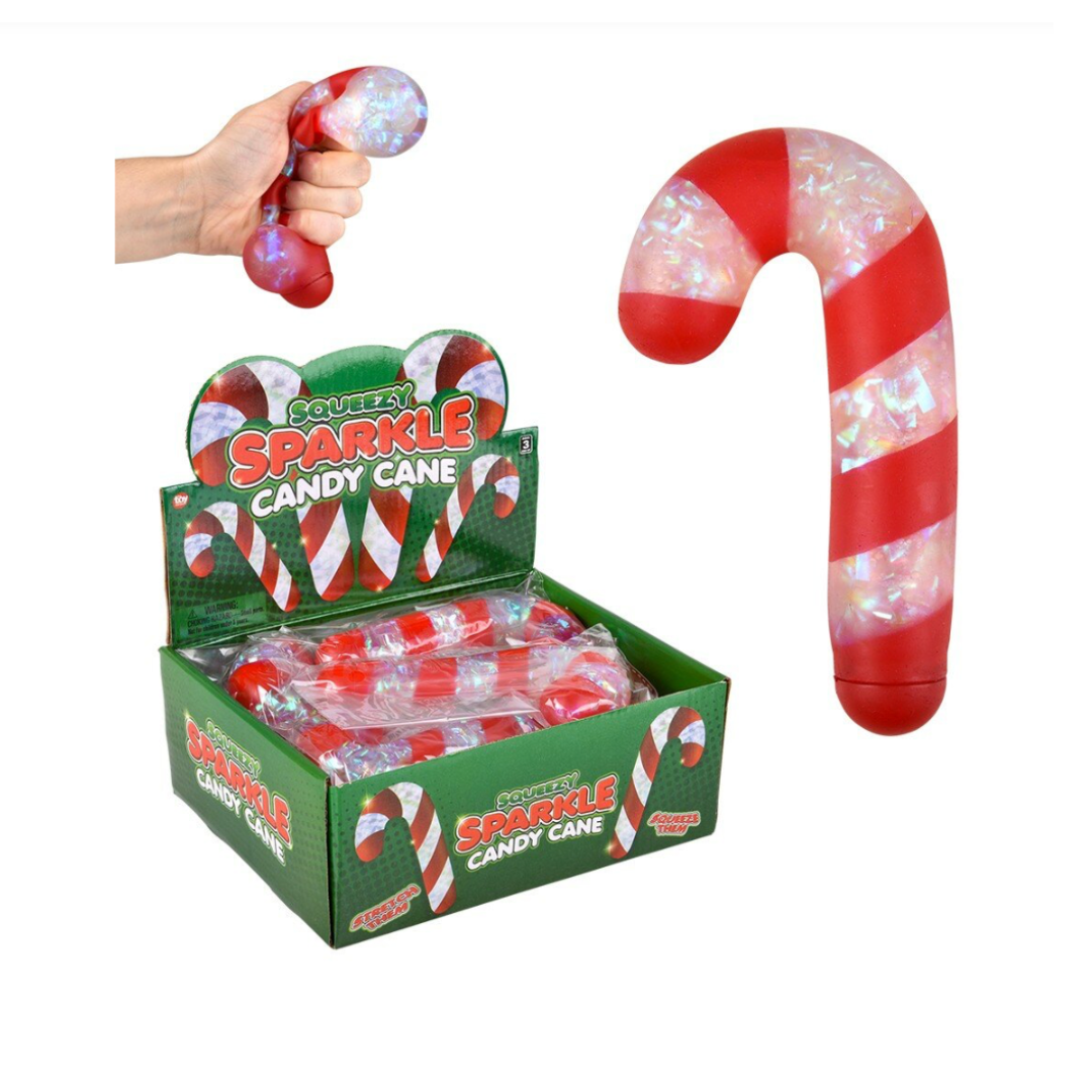 5” Squeezy Candy Cane